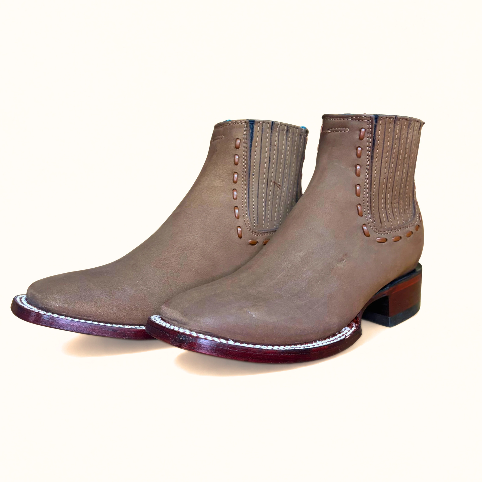 Los Altos ankle boot front angle pair view