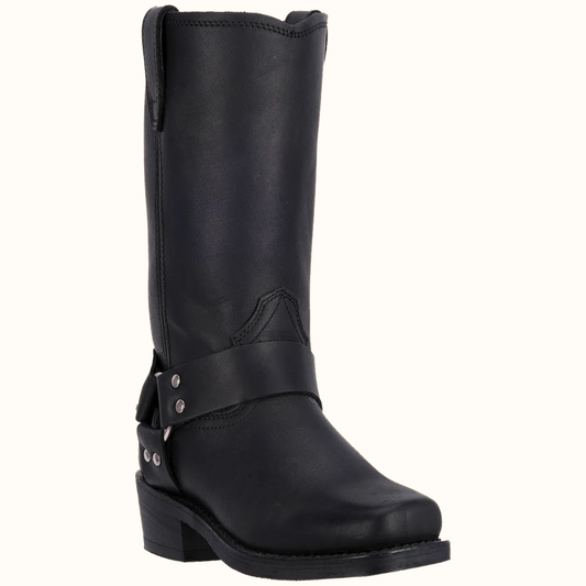 Dingo Dean Leather Harness Boot angle profile