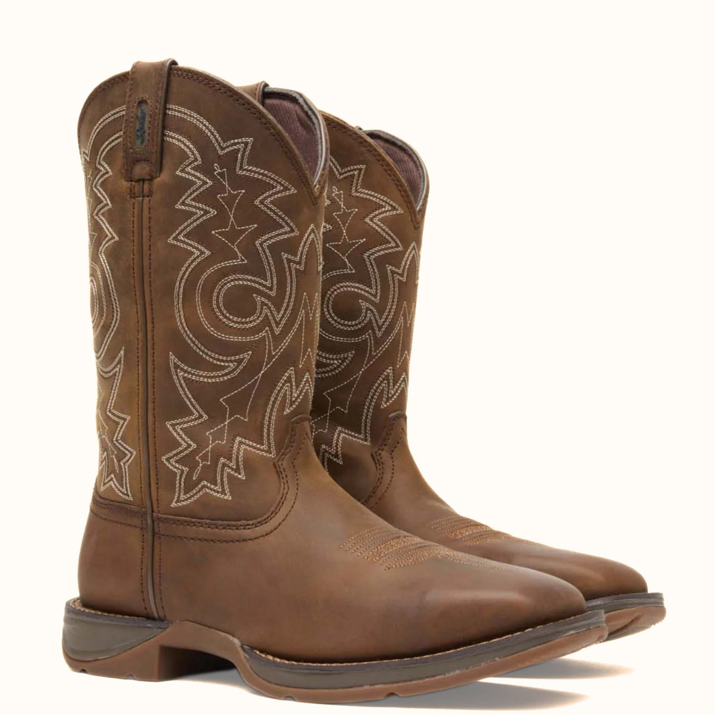 Rebel by Durango western boot pair angled profile