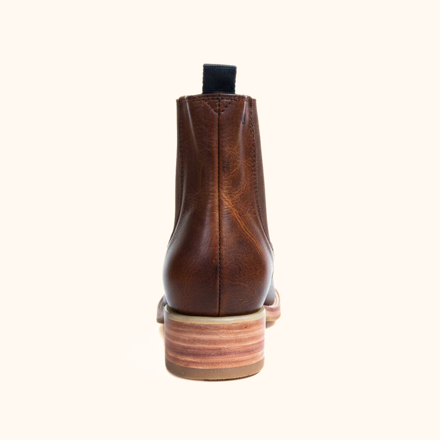 Cerro 1700 Whisky Cafe Square Toe Botin rear view