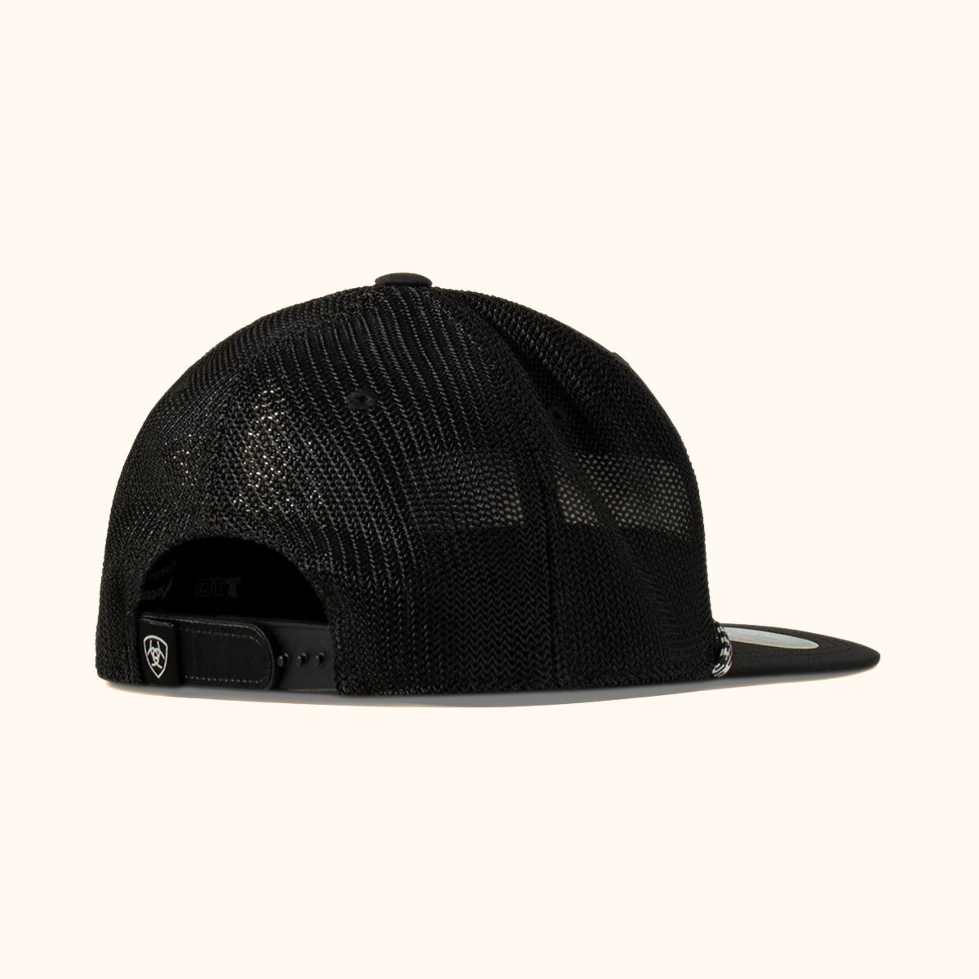 Ariat FlexFit 110 Desert Patch Snapback Cap Black rear view