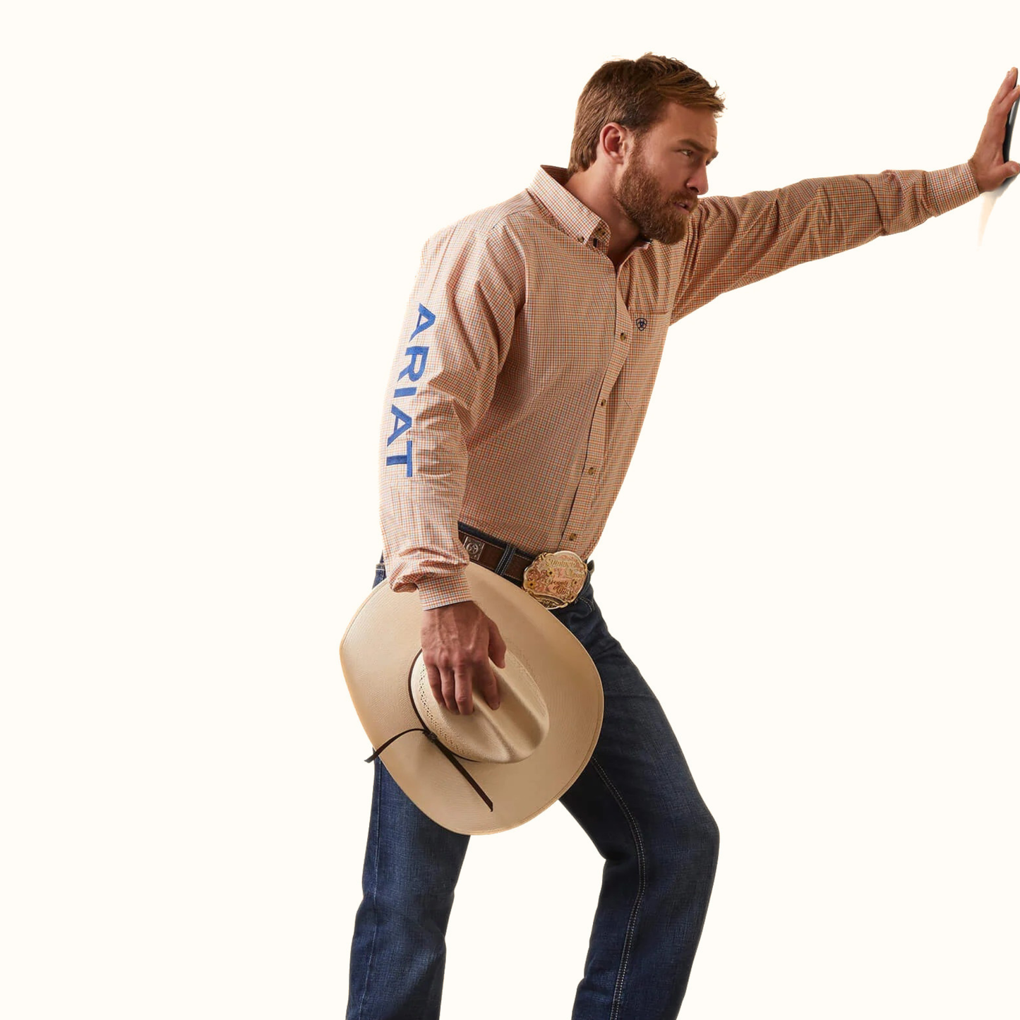 Ariat Pro Series Team Shay Fitted men’s shirt side view