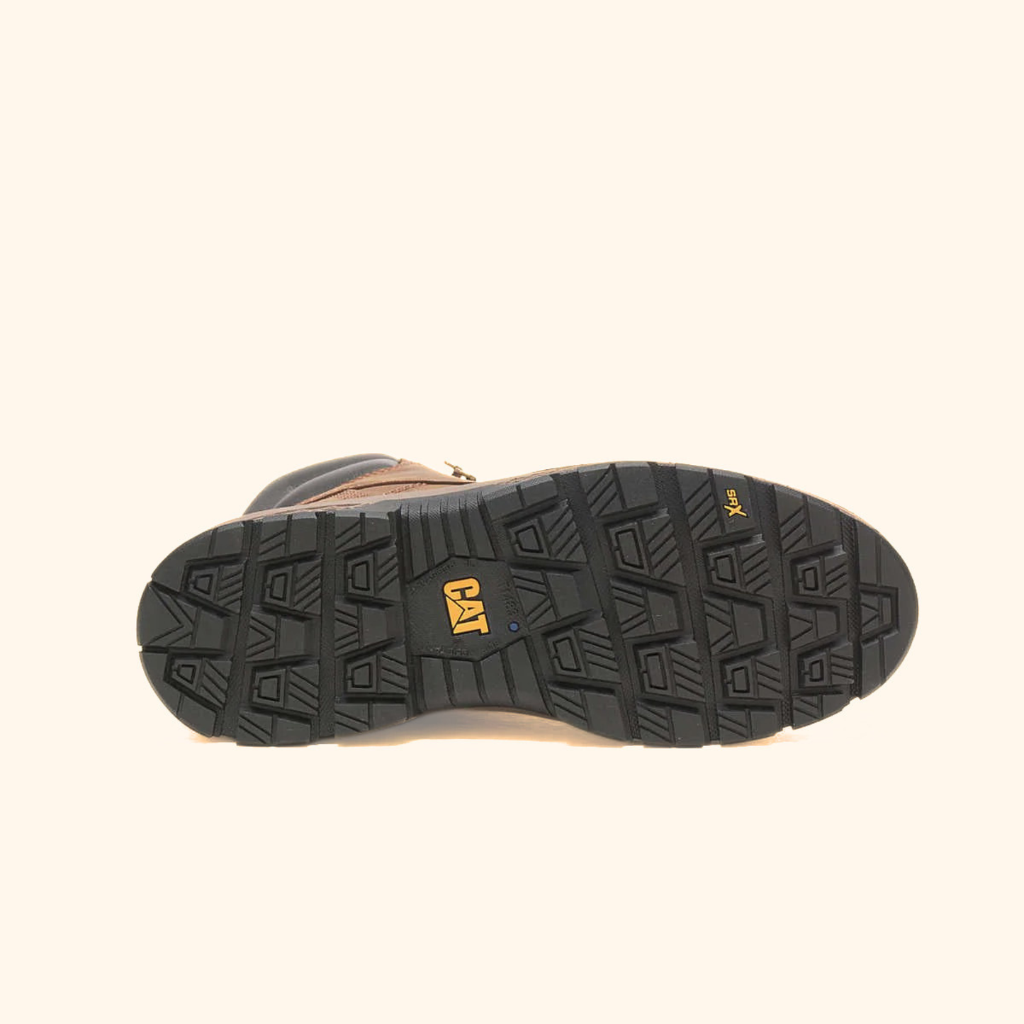 CAT Exposition 6 Inch Work Boot SRX outsole view