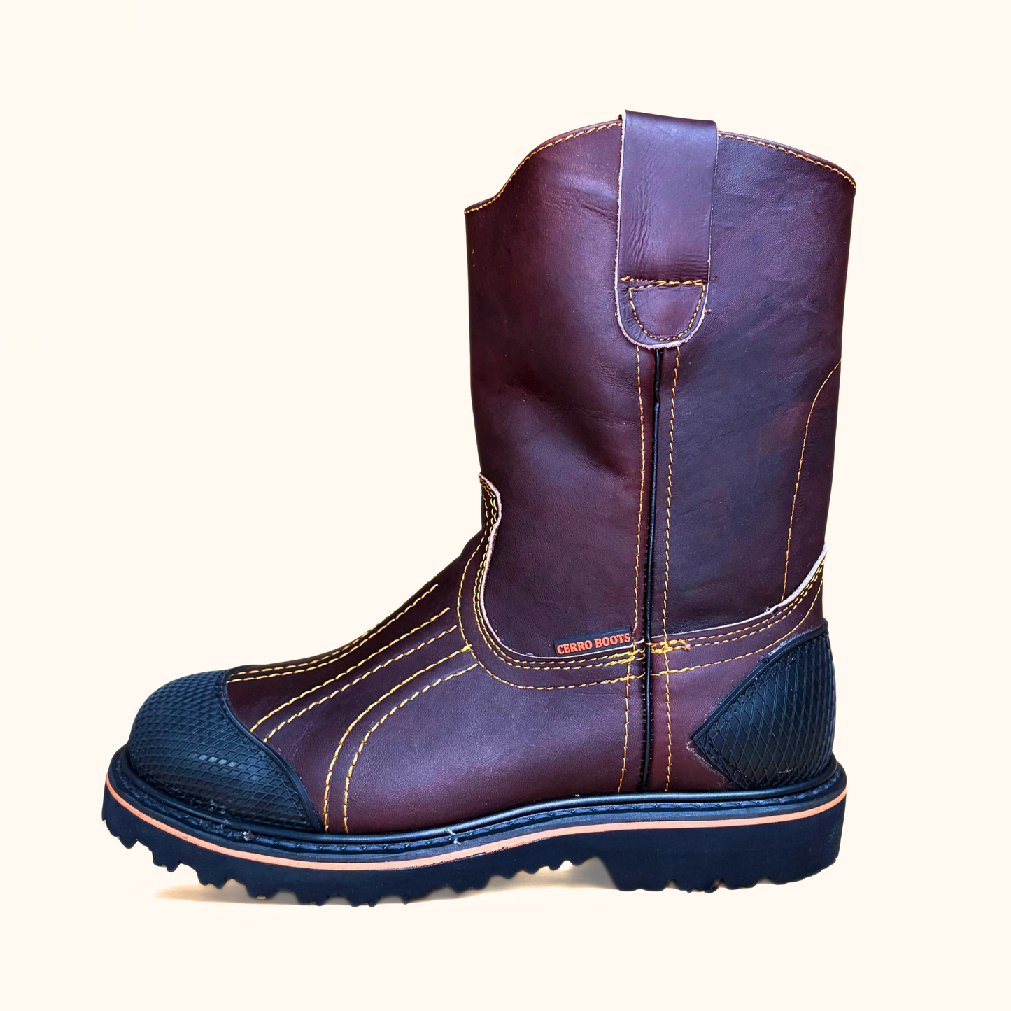 Cerro 840 Vino S. Truck Bordos Work Boot side profile