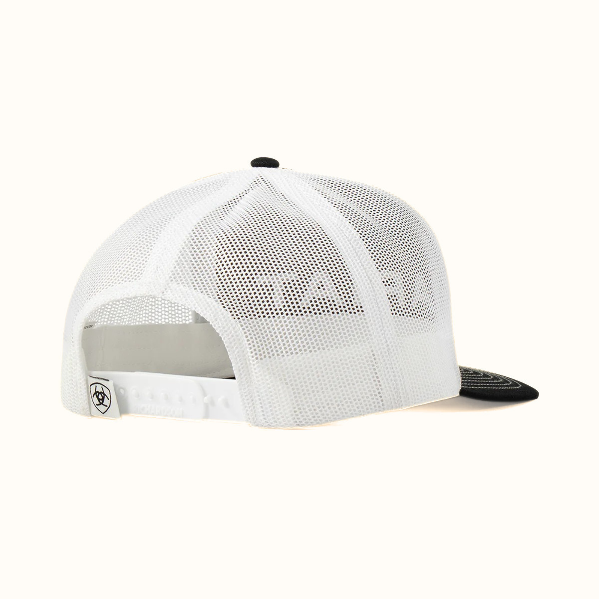 Ariat 3D Logo Snapback Cap Black rear view