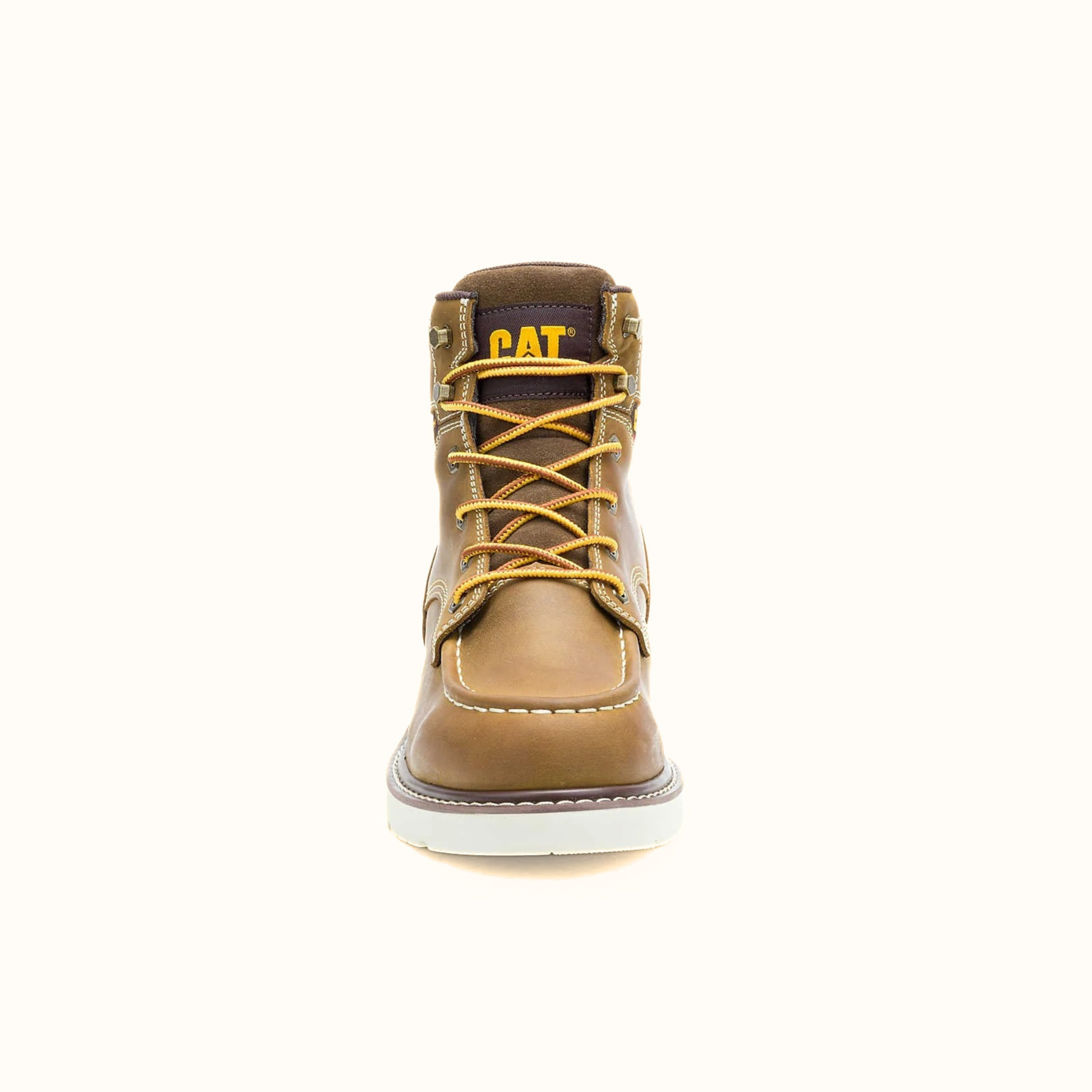 CAT Reclaimer waterproof work boot front view