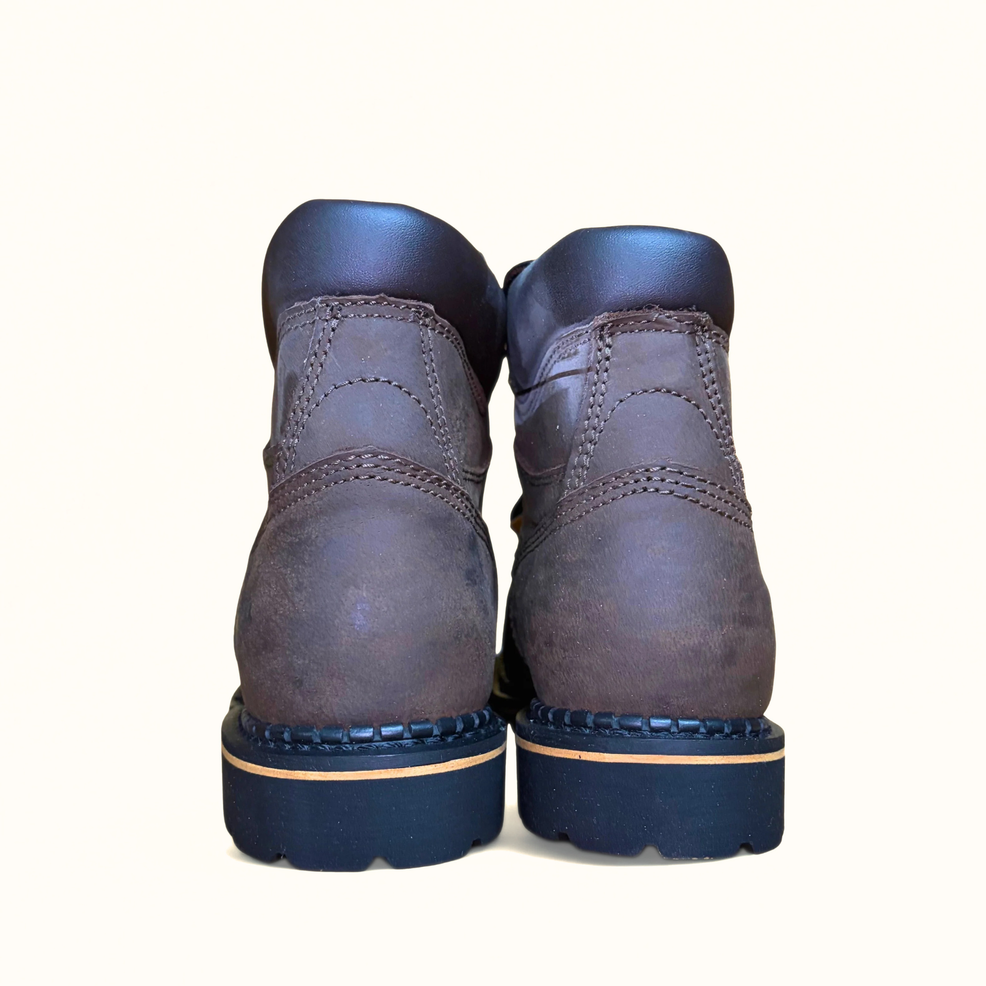 Laredo Hub & Tack Steel Toe Boot rear view
