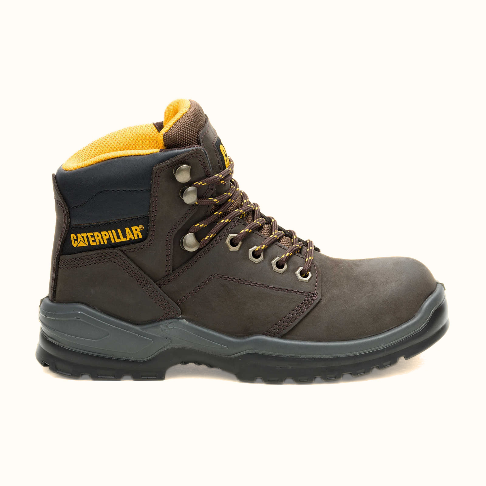 CAT Striver Steel Toe Work Boot side profile