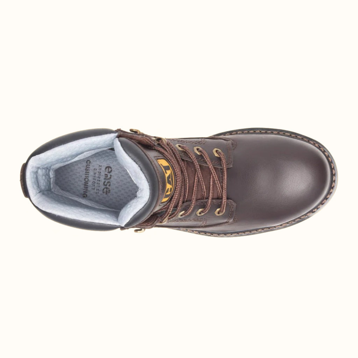 Top view of CAT Structure Cool Composite Toe Work Boot