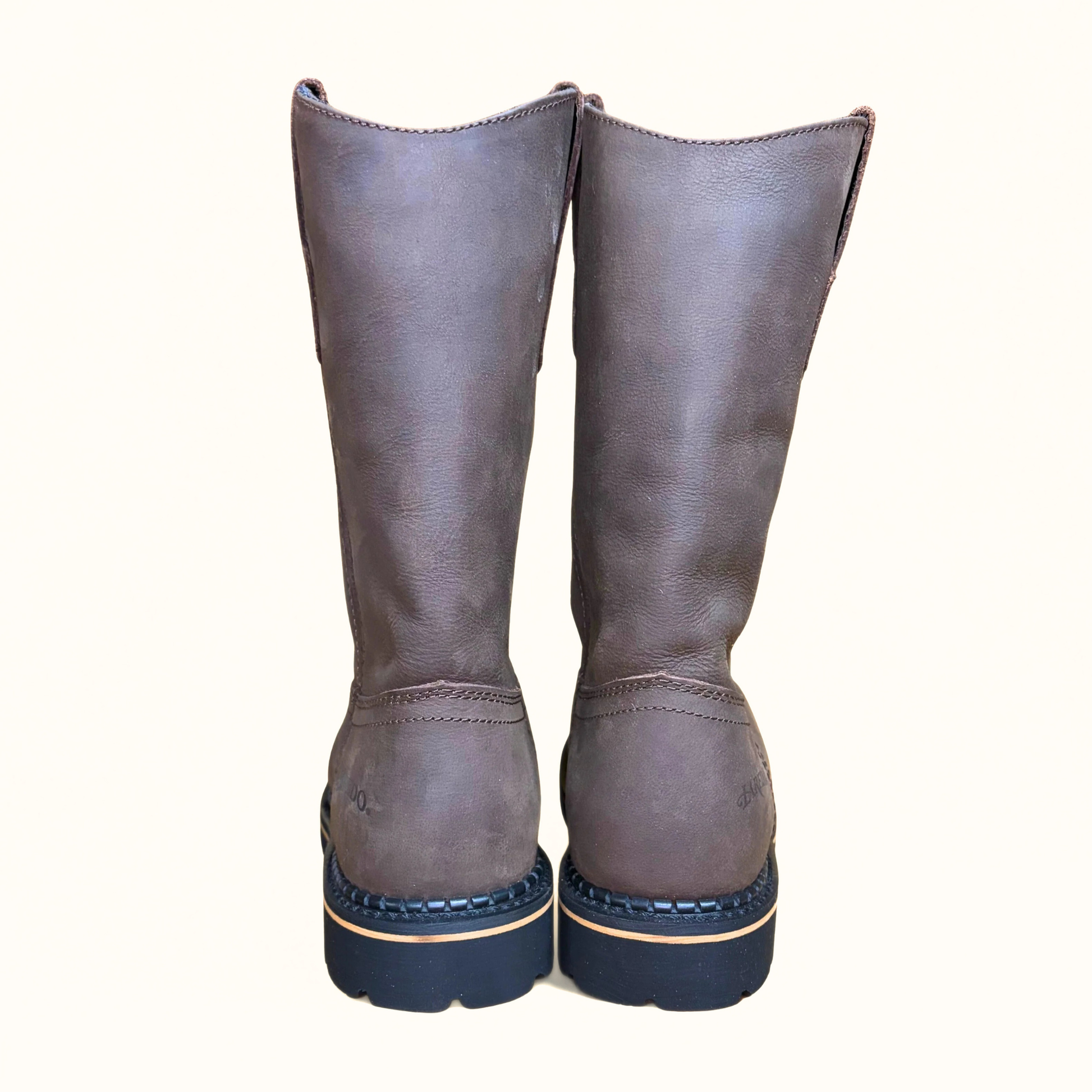 Laredo Rake Western Work Boot rear view