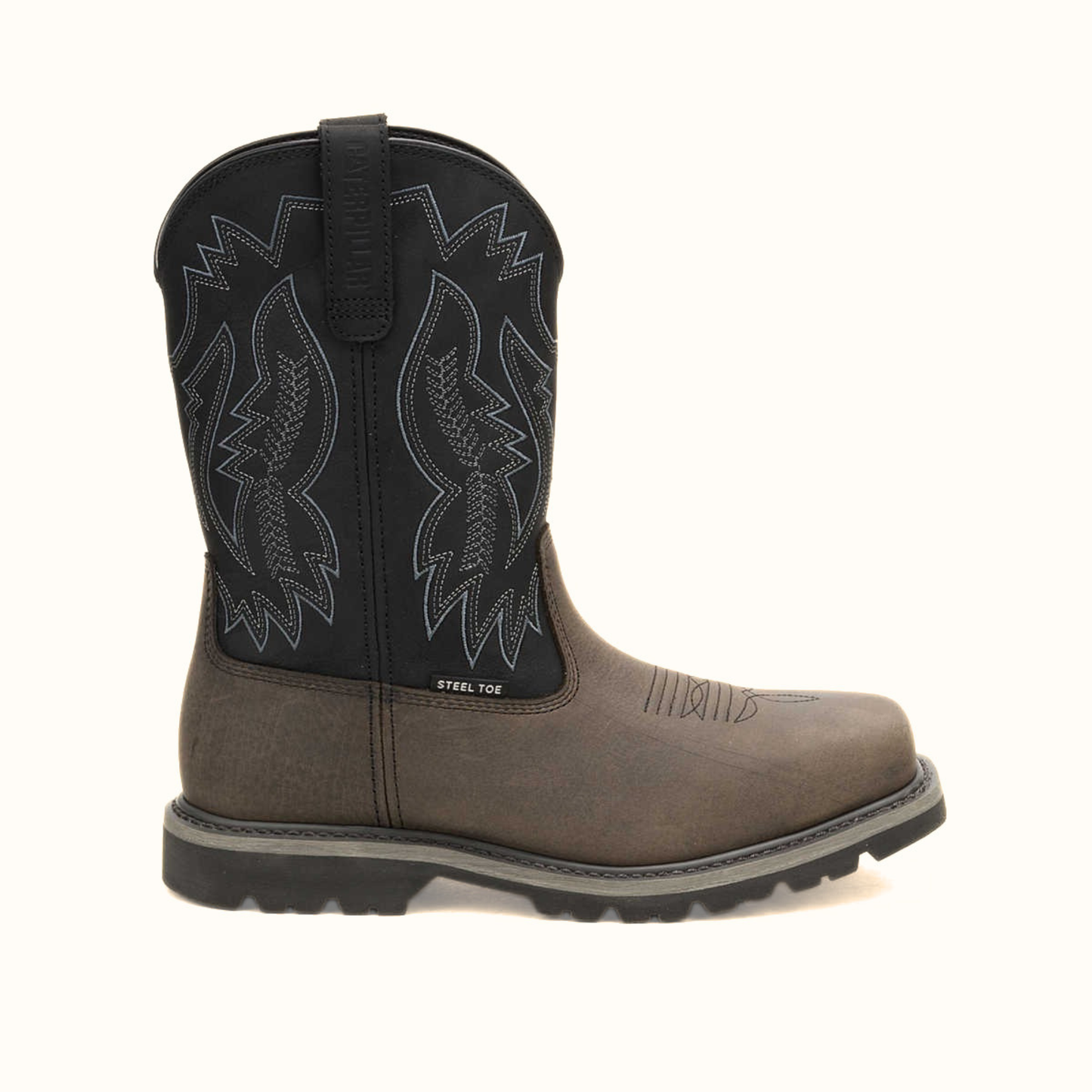 CAT Colorado Frontier Steel Toe Boot side profile