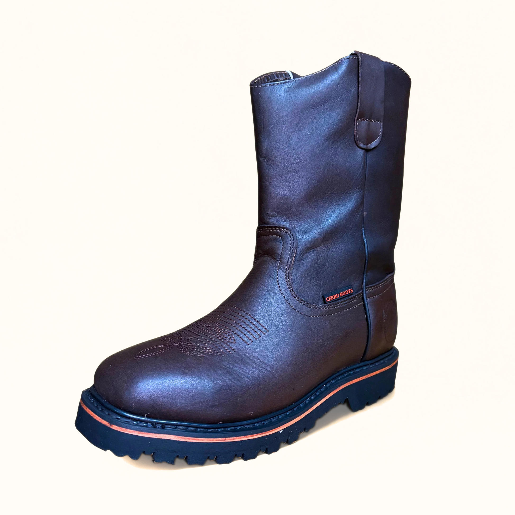 Cerro Roper Steel Toe Work Boot front angle view