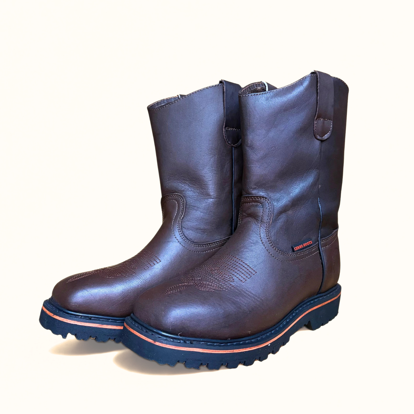 Cerro Roper Steel Toe Work Boot pair display