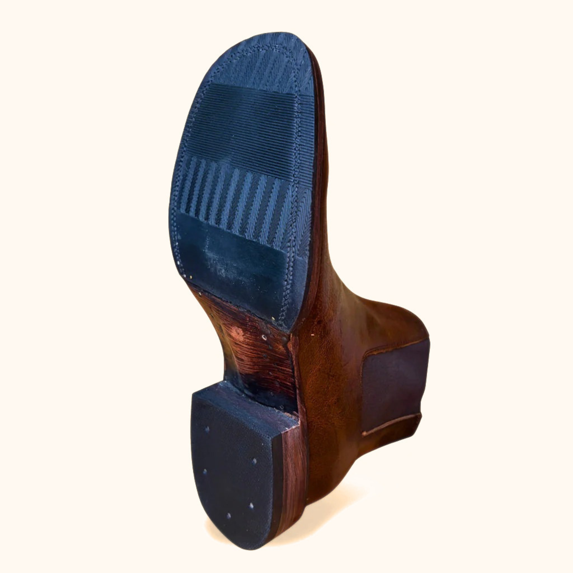 Cerro Flooter 1760 Whisky Cafe Square Toe Botin outsole view