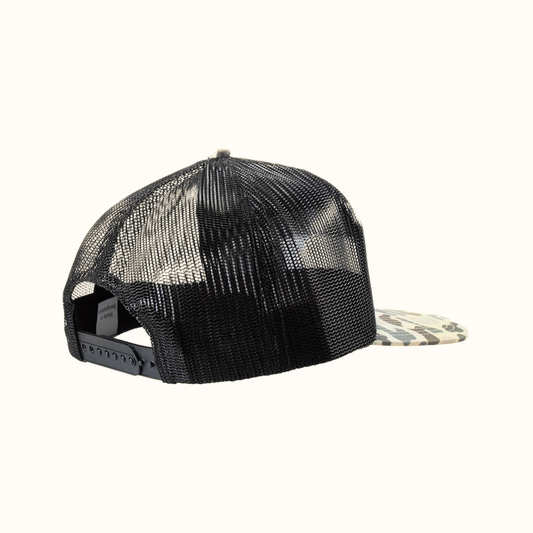 Ranch Craft Originals Camo Trucker Cap Black side view
