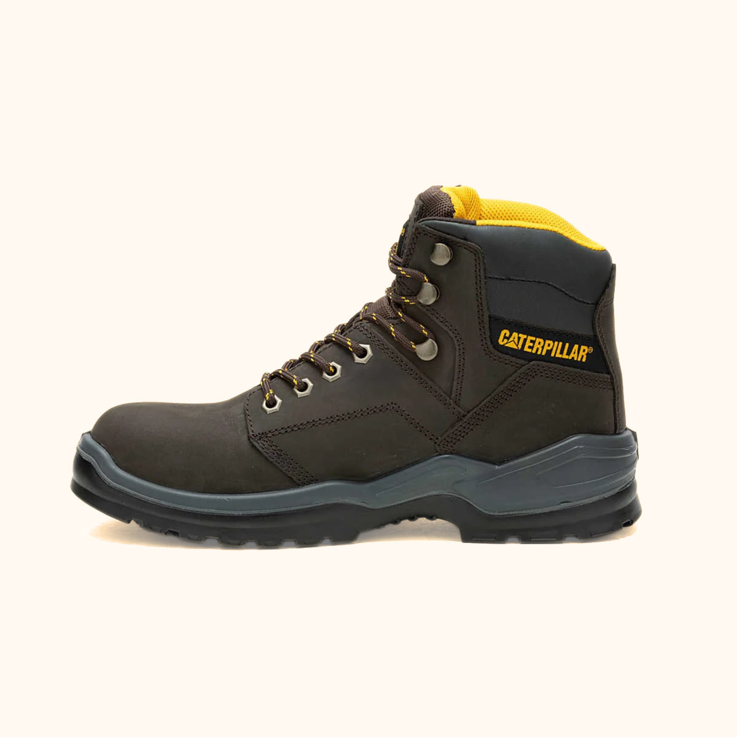 CAT Striver Steel Toe Work Boot side view