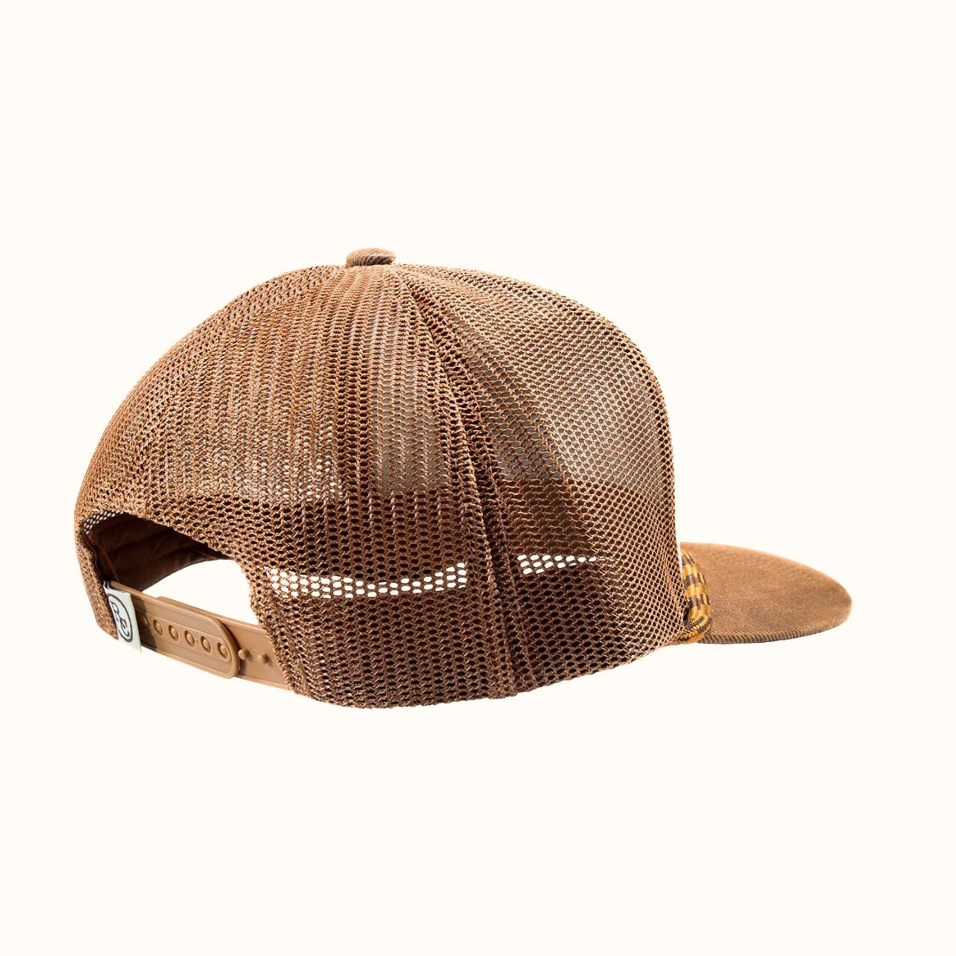 Ranch Craft Raised Rowdy Snapback Cap Brown side view
