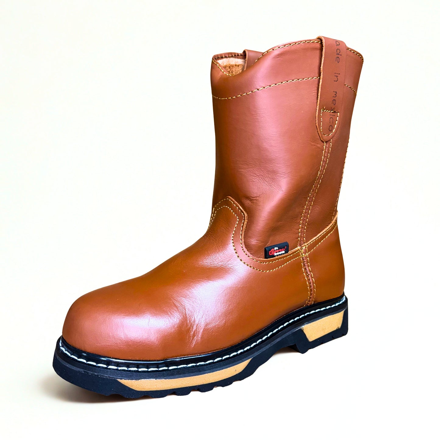 Cerro 835 steel toe roper work boot angled side profile