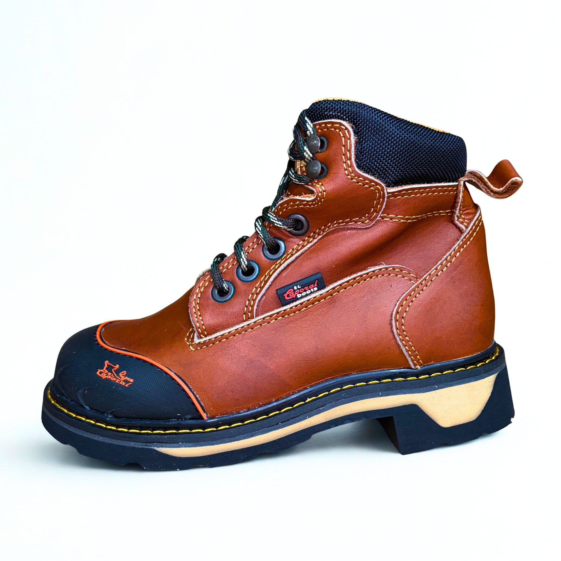 Cerro 620 Napa Nuez CA Puntera Acero Work Boot side view