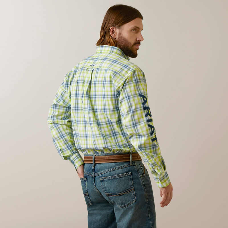 Rear view of Ariat Pro Series Dayton Classic Fit Shirt