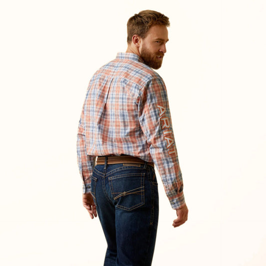 Ariat Team Damion Classic Fit men’s western shirt back view
