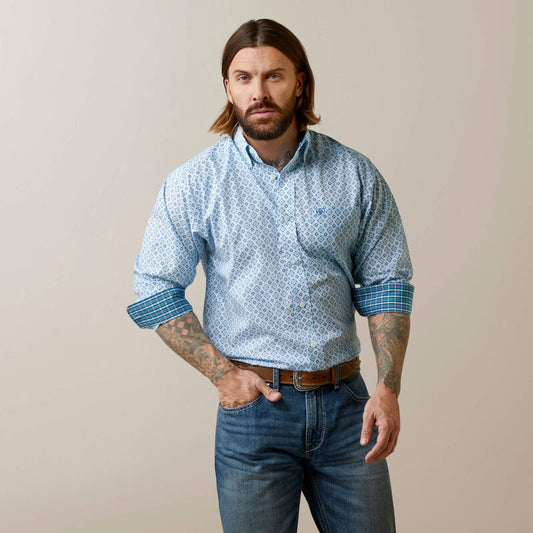 Camisa Clásica Wayne Sin Arrugas