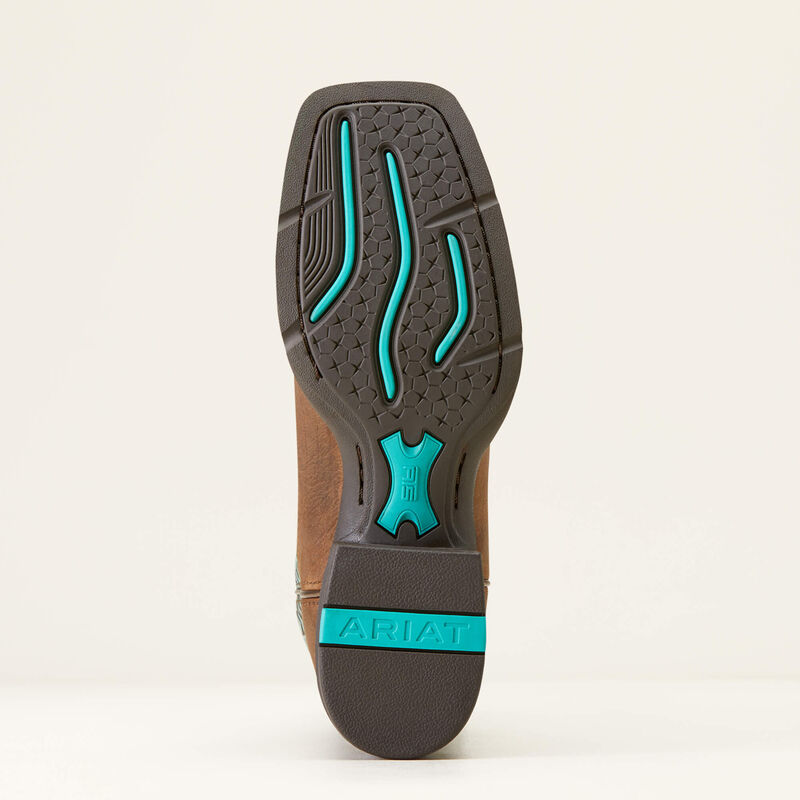 Ariat Round Up Wide Square Toe Western Boot outsole view