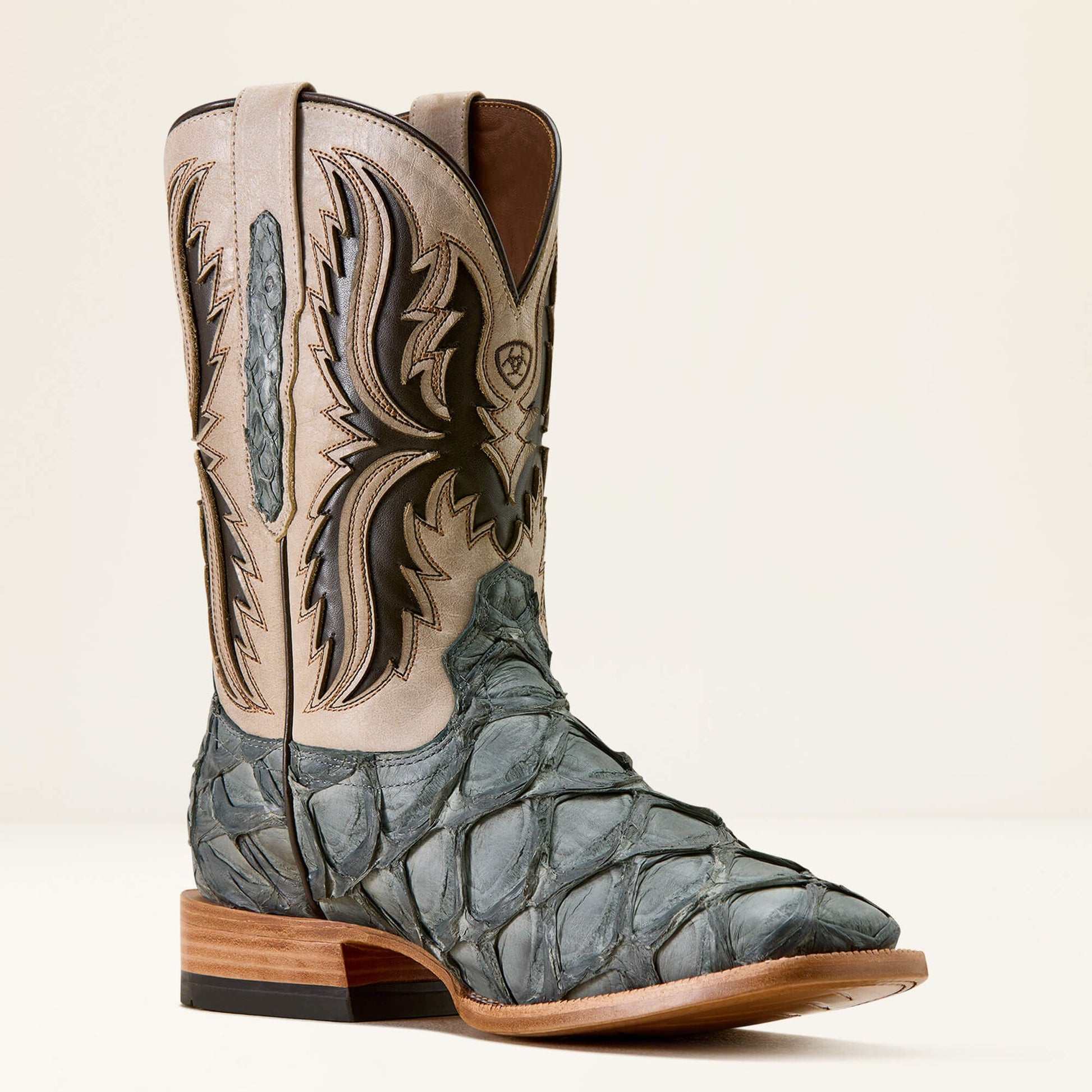 Ariat Ashwood Wide Square Toe Cowboy Boot opposite angle view