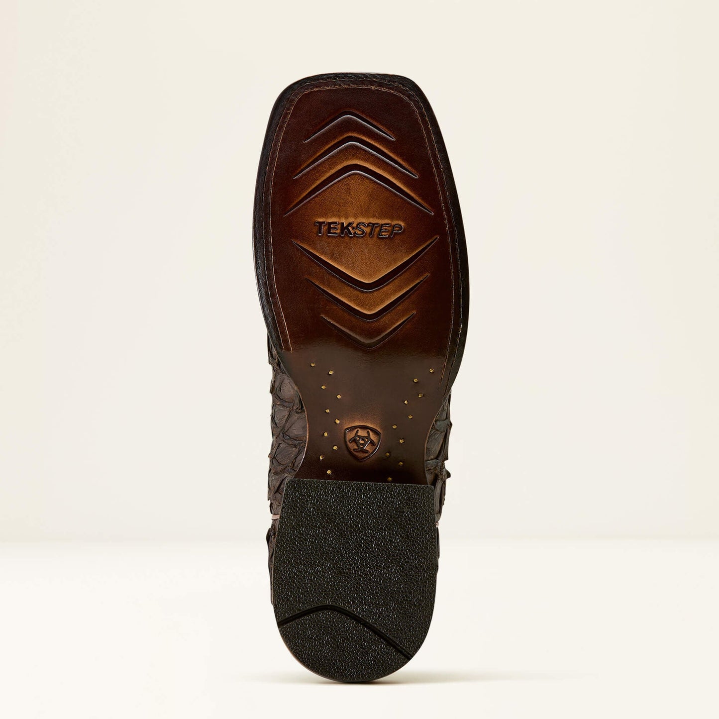 Ariat Ashwood Wide Square Toe Cowboy Boot outsole view