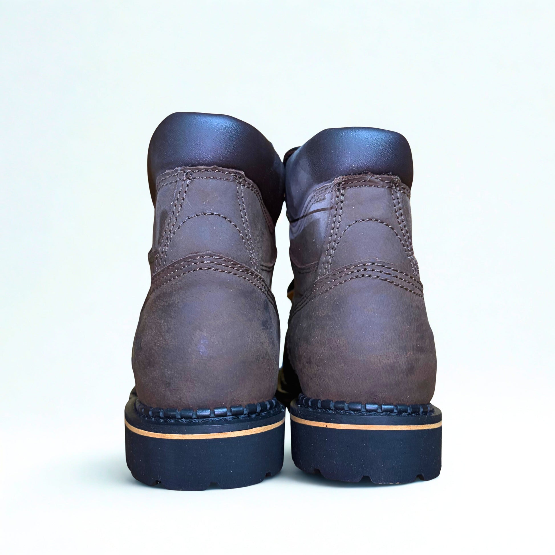 Laredo Hub & Tack Steel Toe Boot rear view
