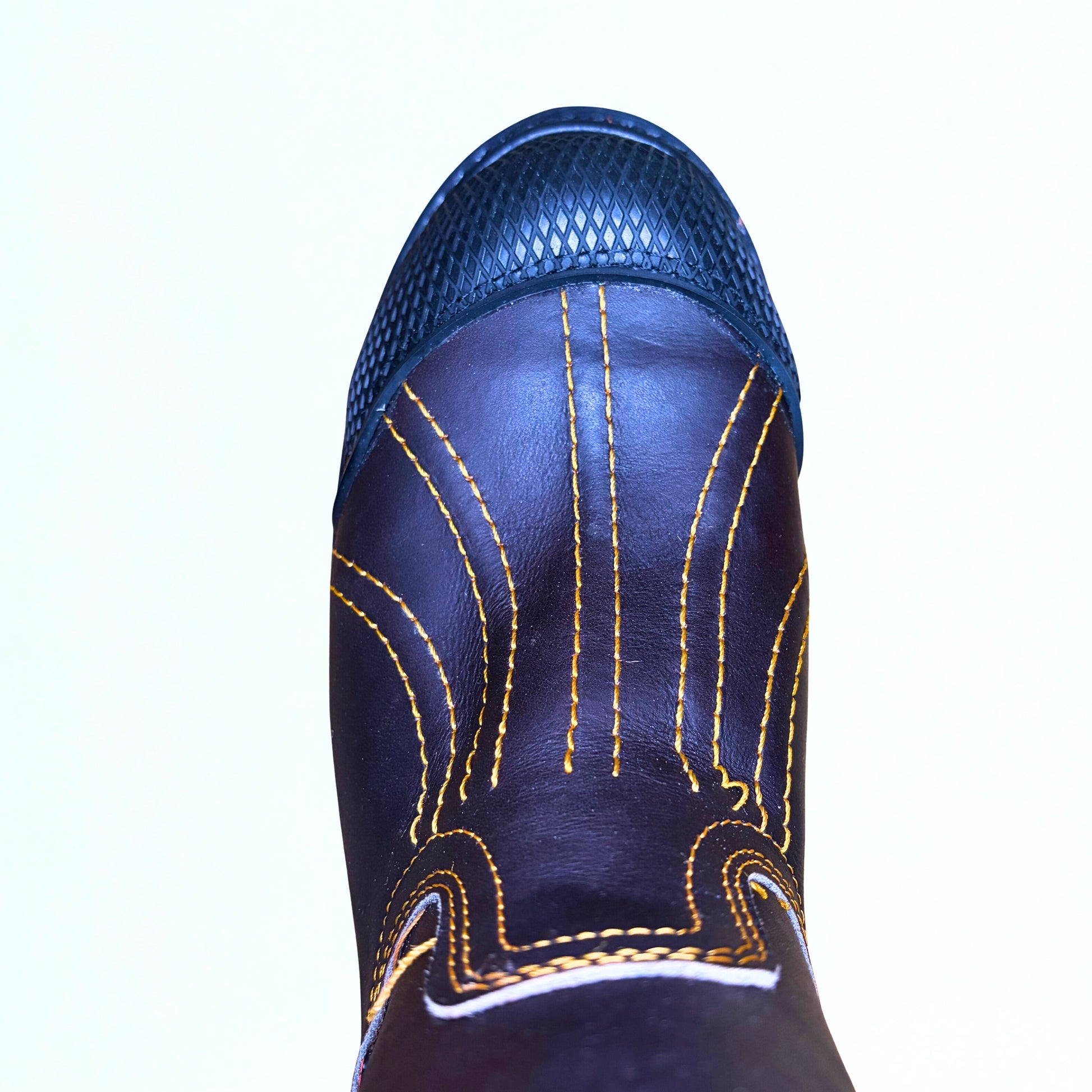 Cerro 840 Napa Vino S. Truck Acero Work Boot front toe detail