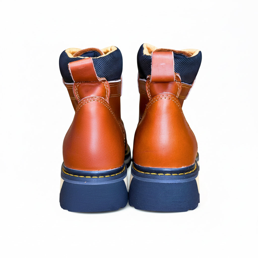 Cerro 620 Napa Nuez CA Puntera Acero Work Boot rear view