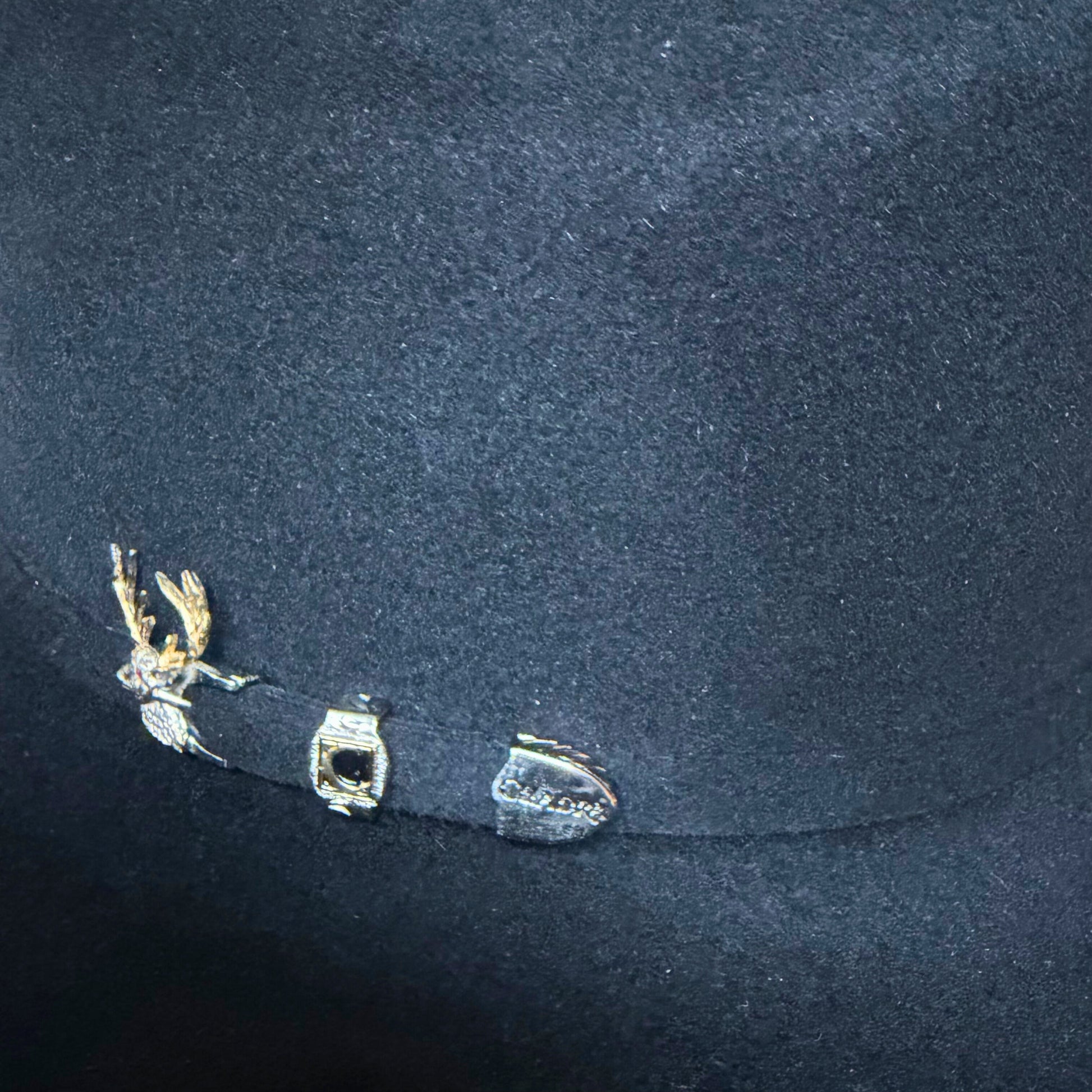 Cuadra Deer Rancher 20X Hat hatband detail