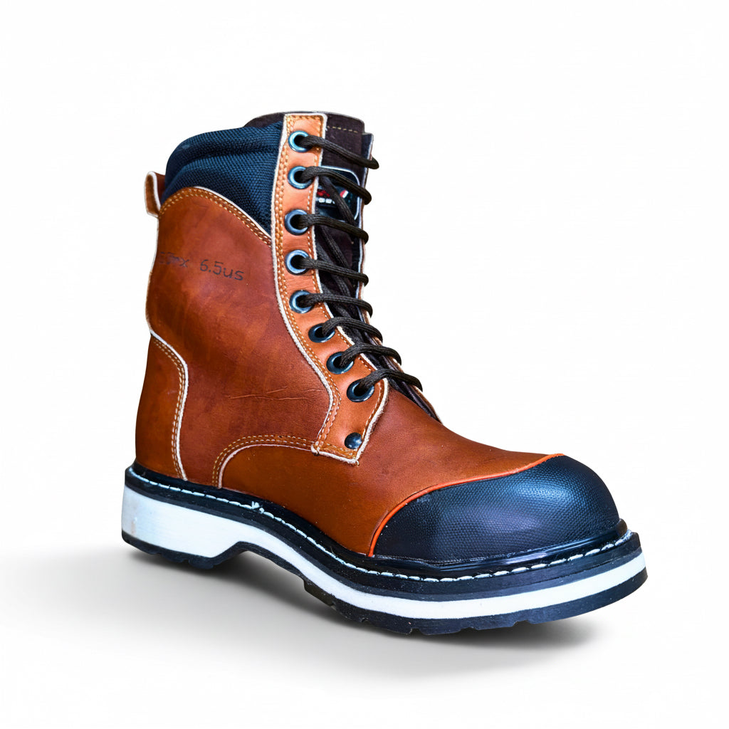 Cerro 750 Industrial steel toe work boot angled side profile