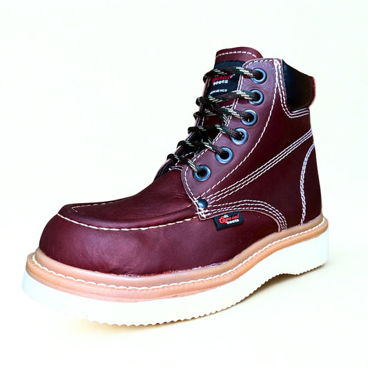 Cerro 535 Shedron Rayas Steel Toe Work Boot angled view