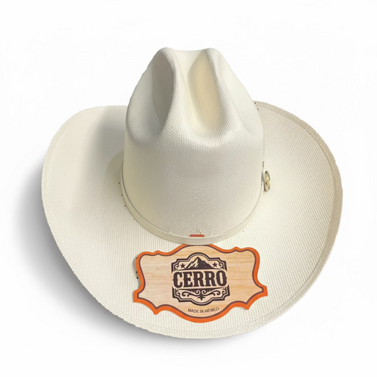 1000X San Judas White Hat Band Hat