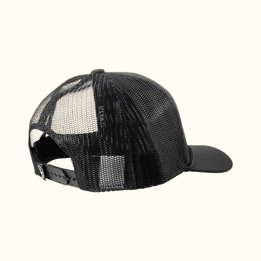Ranch Craft Originals Bull Rider Trucker Cap Black back side view