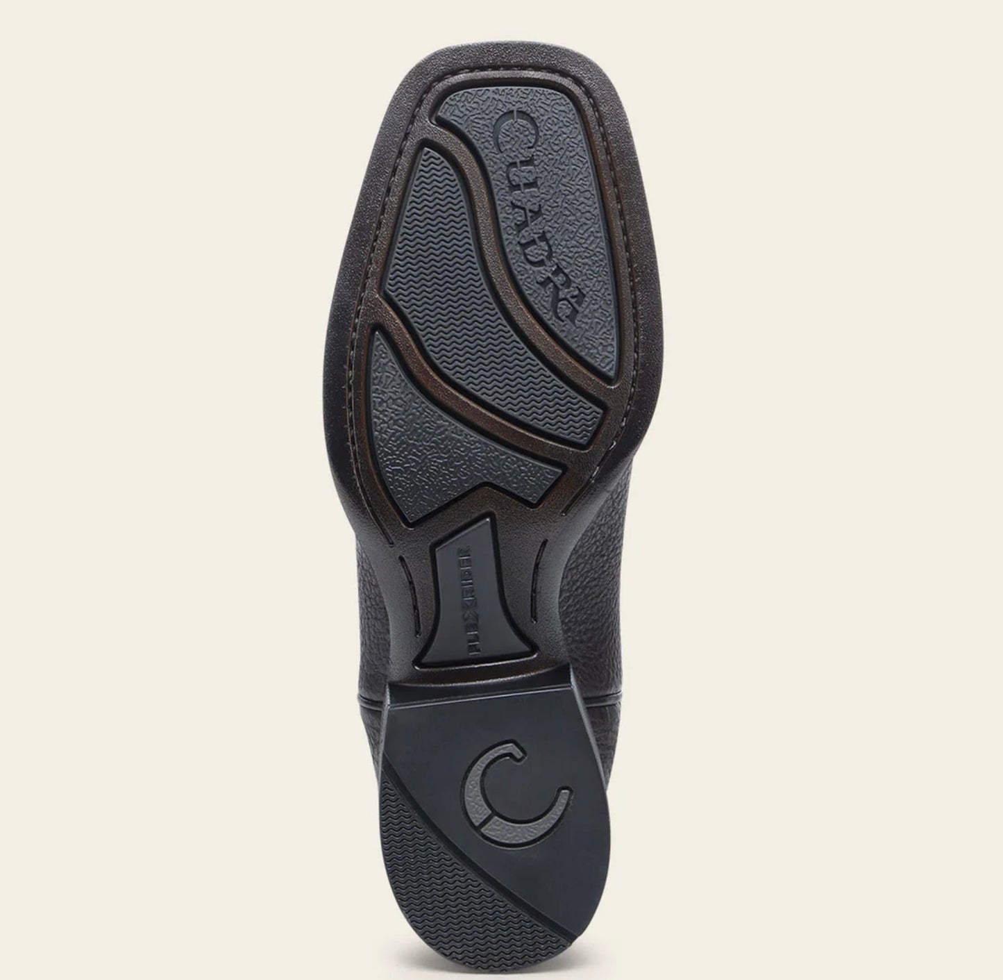 Bota con Bordado de Bisonte Americano con Punta Cuadrada