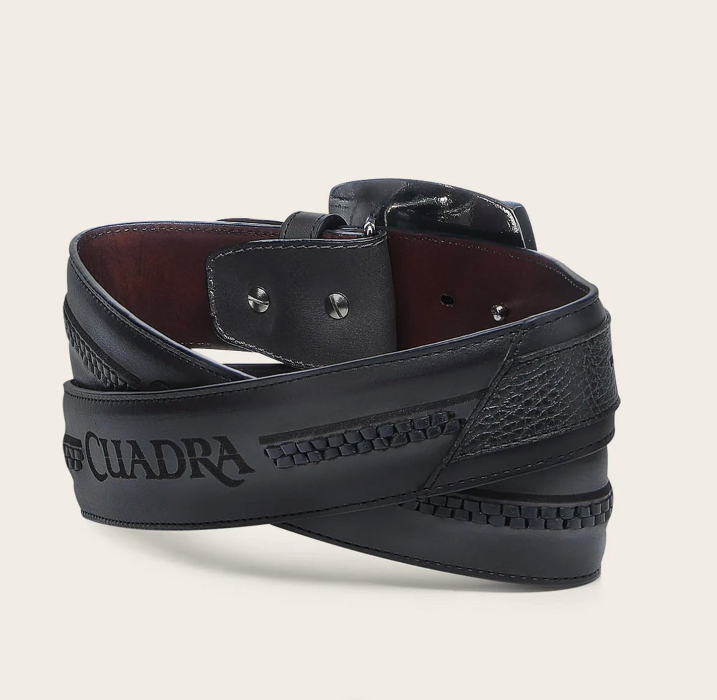Black Deer Cowboy Belt