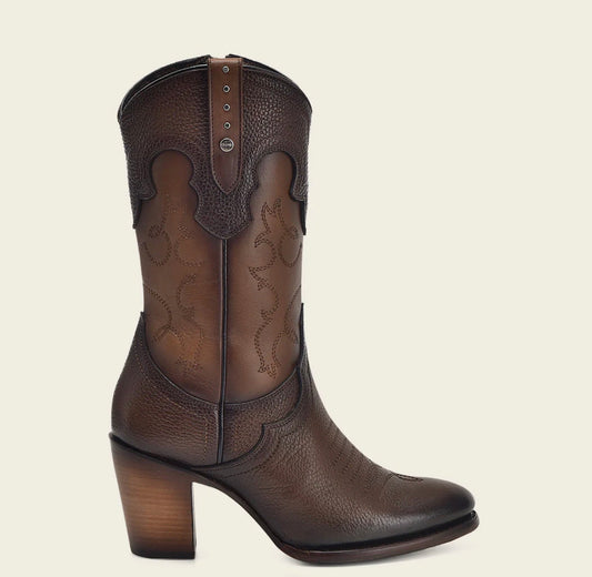 Western Style Brown Cowboy Boots