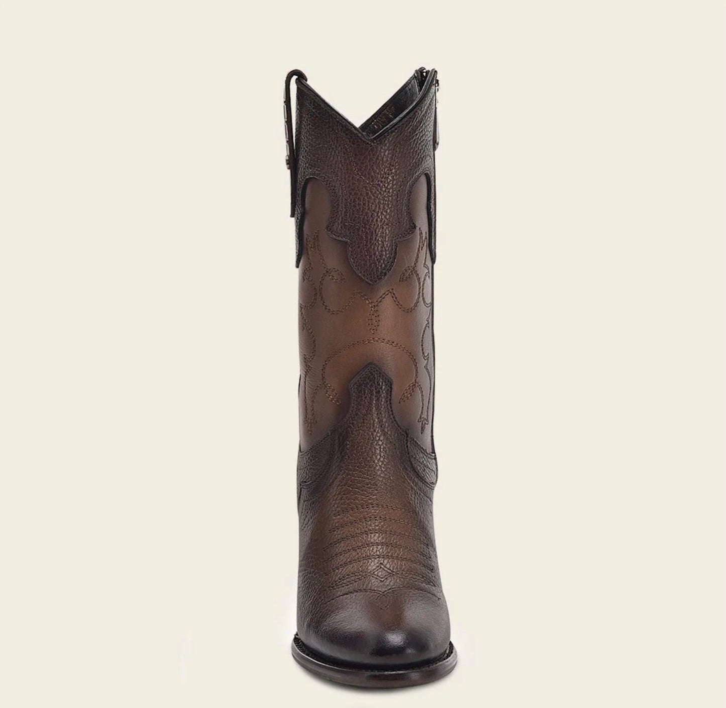 Western Style Brown Cowboy Boots