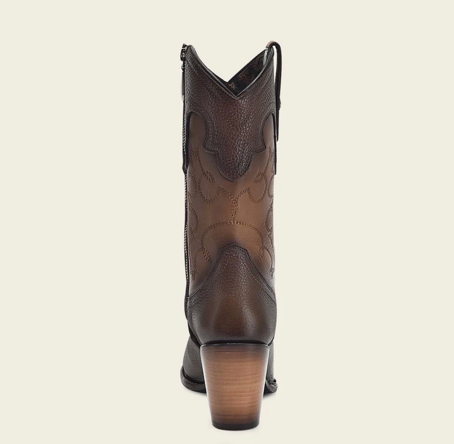 Western Style Brown Cowboy Boots