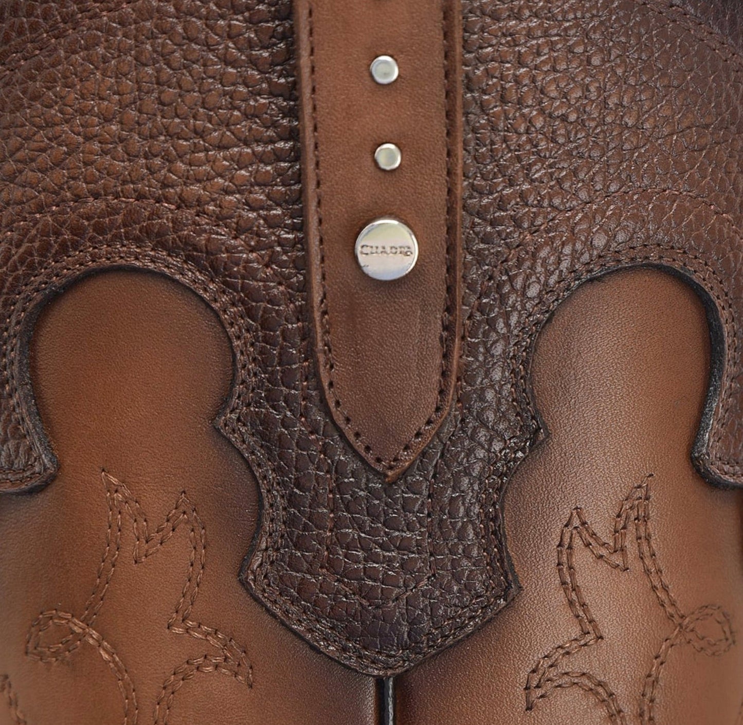 Western Style Brown Cowboy Boots
