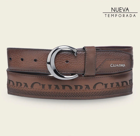 Casual Belt In Genuine Deer Leather