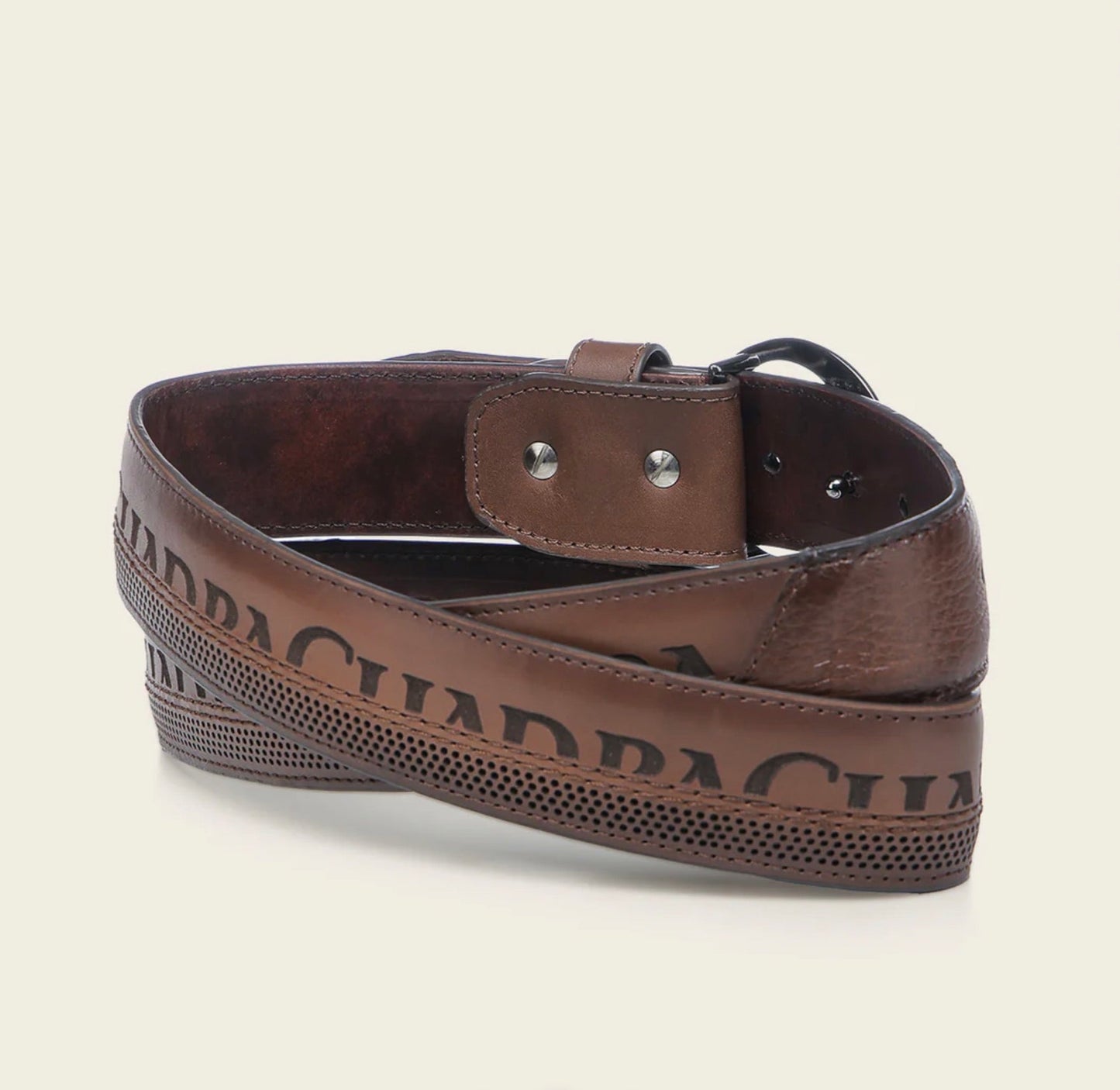 Casual Belt In Genuine Deer Leather