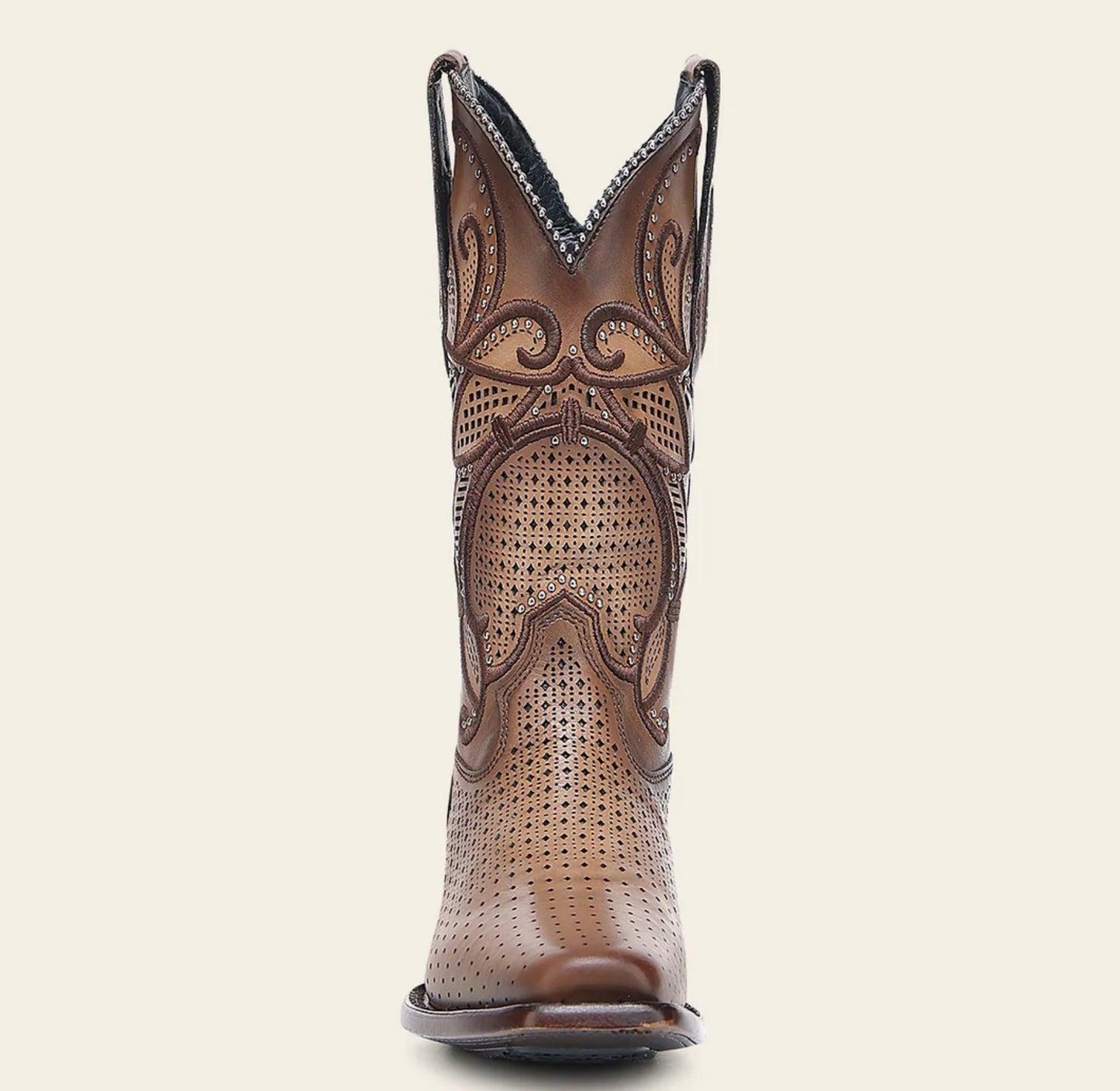 Western Rodeo Light Brown Bovine Boot