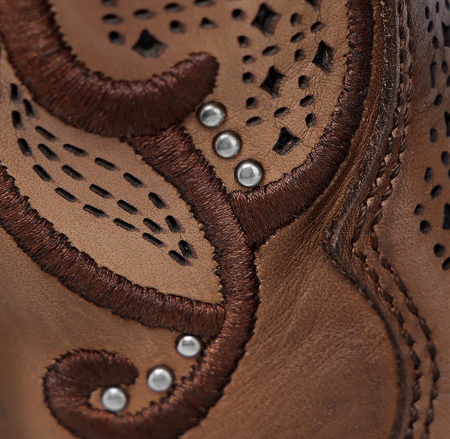 Western Rodeo Light Brown Bovine Boot