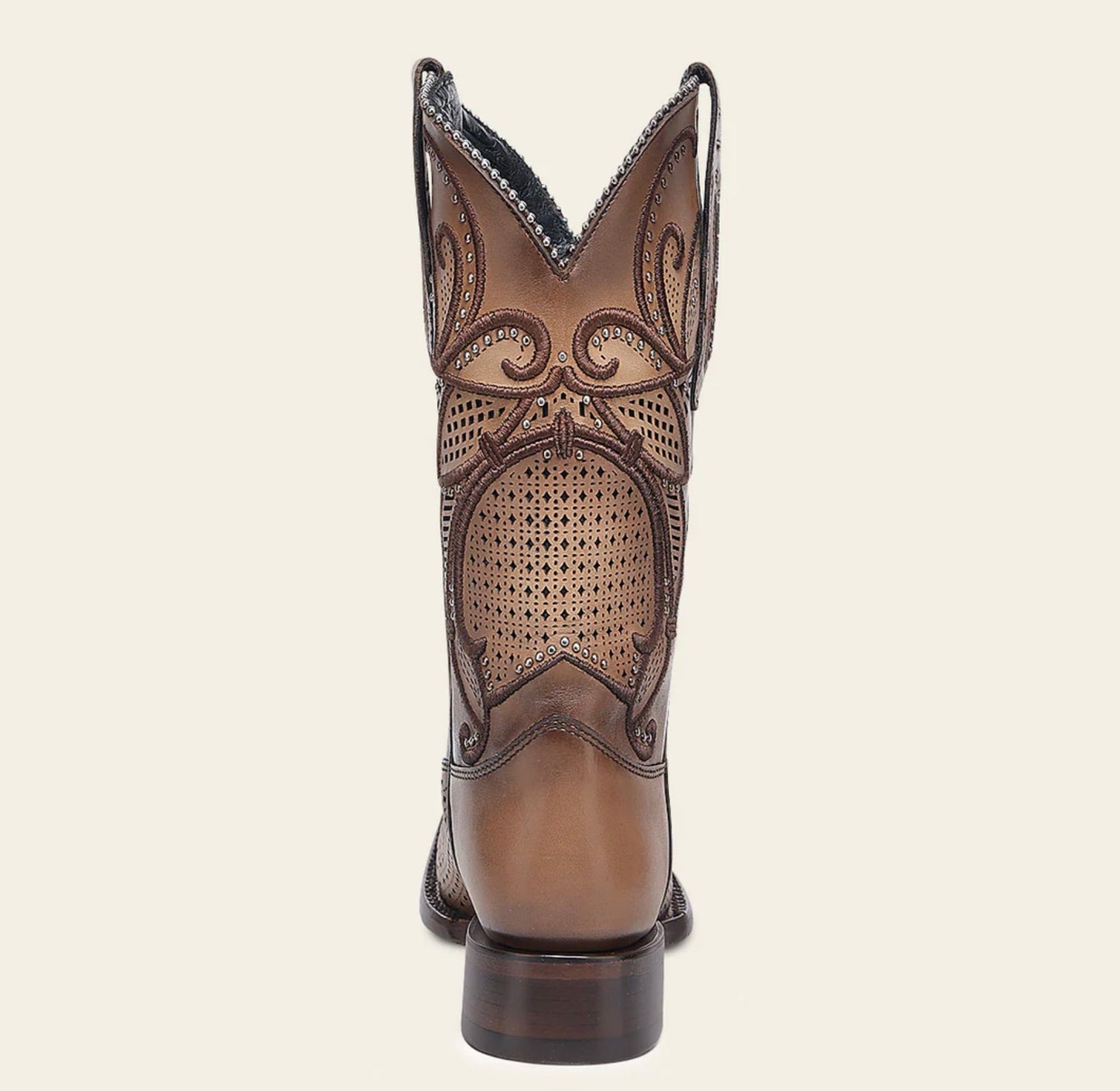 Western Rodeo Light Brown Bovine Boot