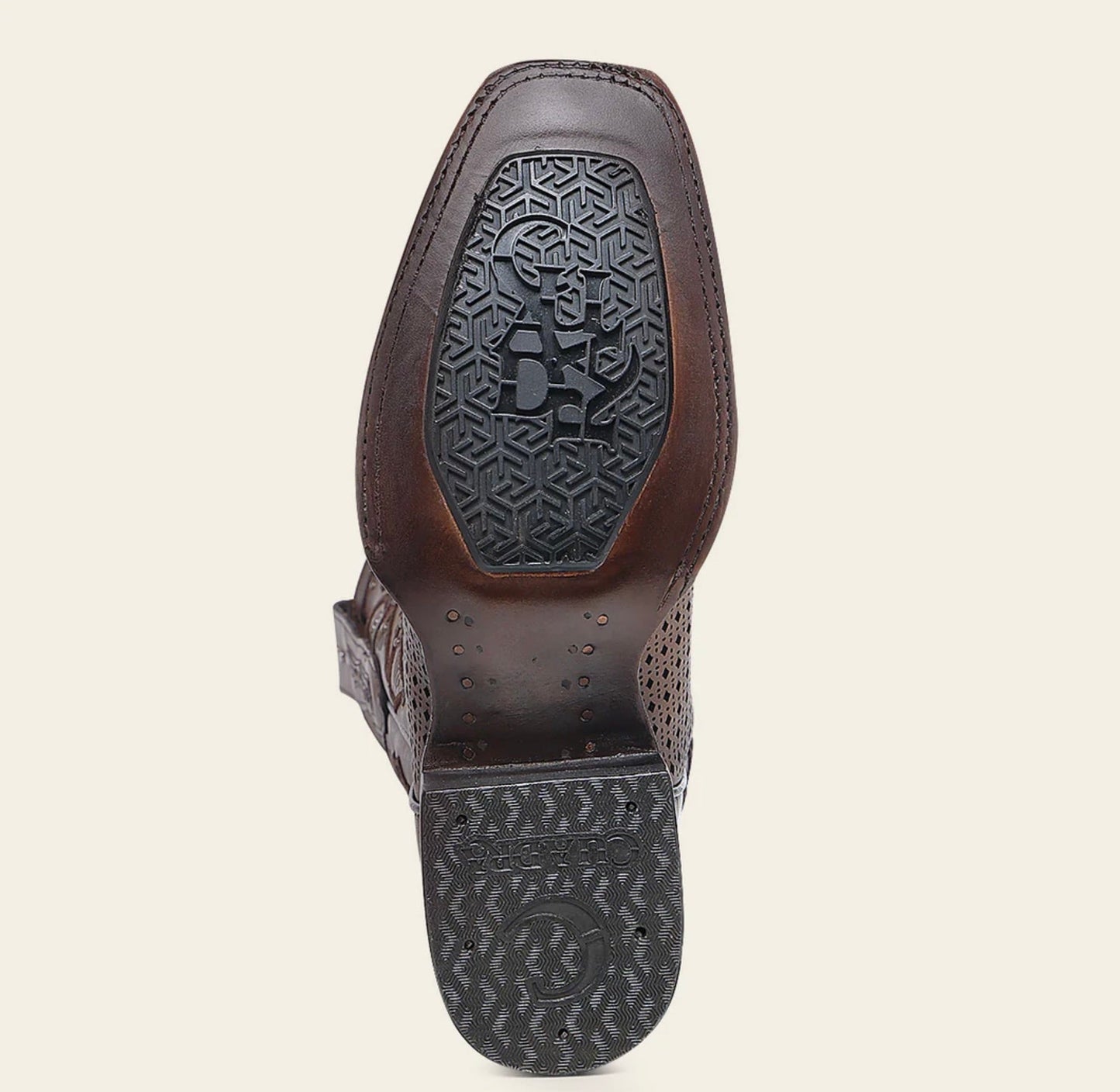 Western Rodeo Light Brown Bovine Boot