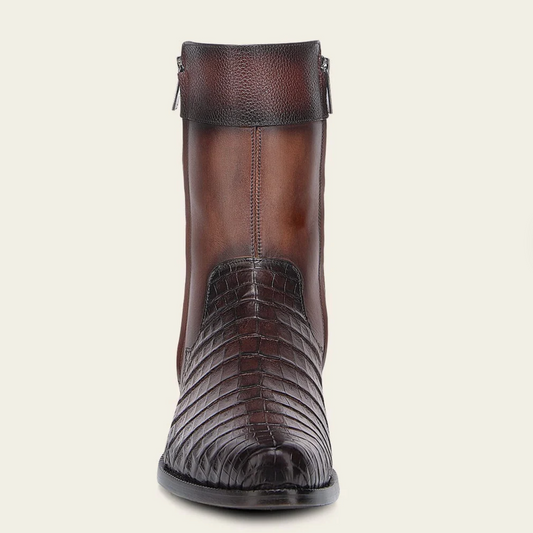 Genuine Alligator Leather Dress Boot